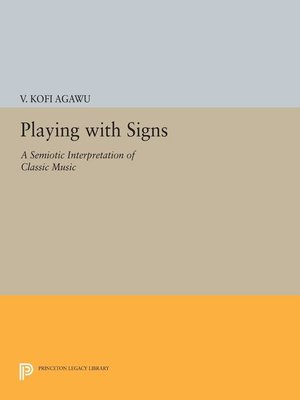 cover image of Playing With Signs